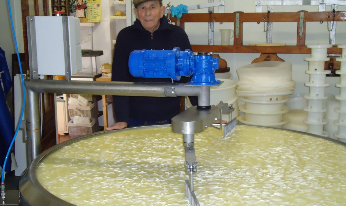 Grandpa Arie at cheeseproduction